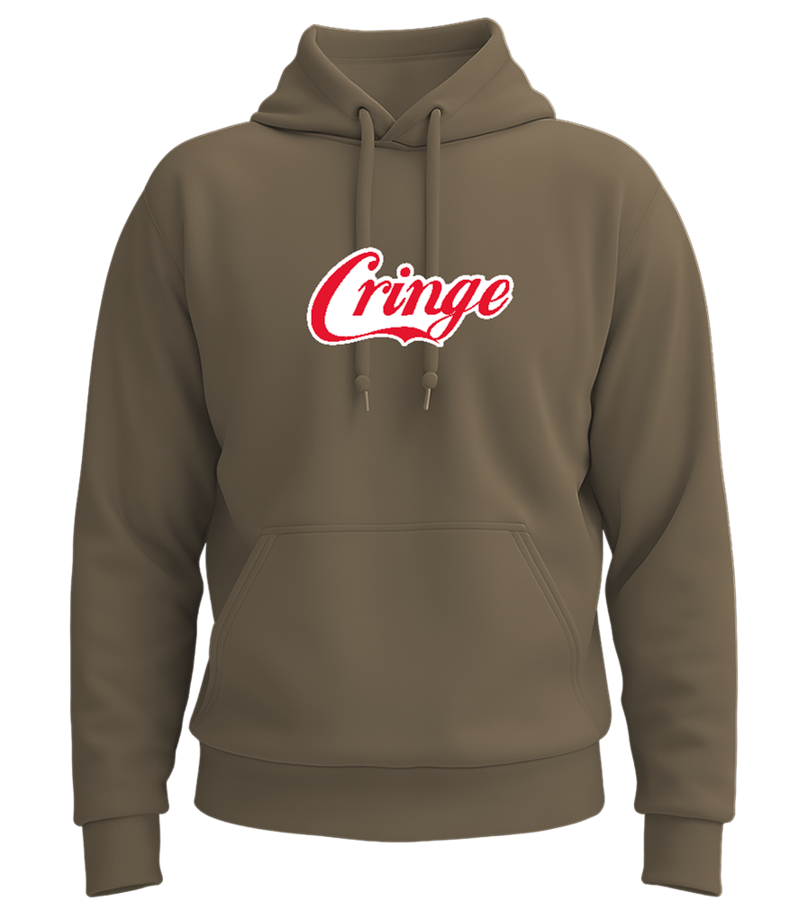 Coca Cringe Design - Premium Essential Unisex Hoodie_ARMY_front