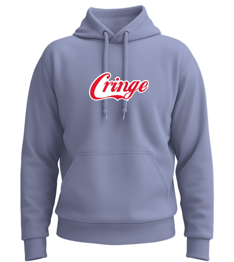 Coca Cringe Design - Premium Essential Unisex Hoodie_BLUE_front