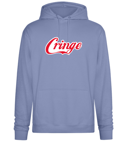 Coca Cringe Design - Premium Essential Unisex Hoodie_BLUE_front