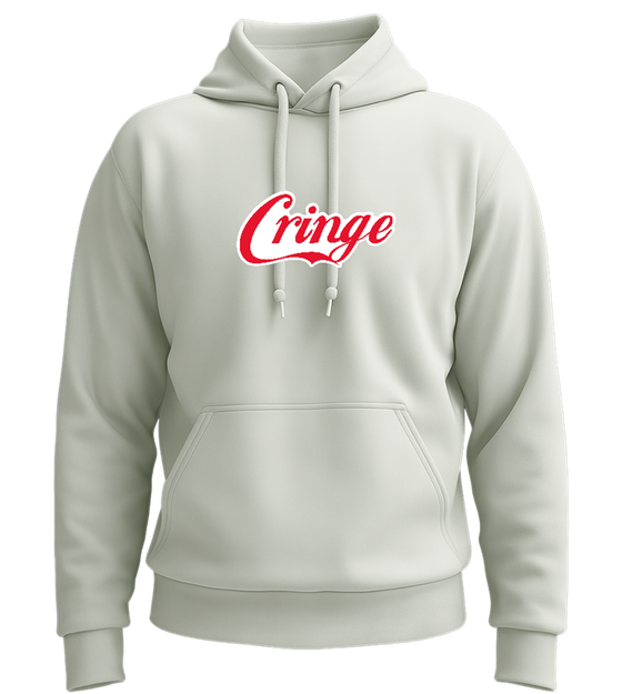 Coca Cringe Design - Premium Essential Unisex Hoodie_CREAMY GREEN_front