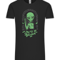 Want To Believe Alien Design - Comfort Unisex T-Shirt_DEEP BLACK_front