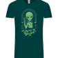 Want To Believe Alien Design - Comfort Unisex T-Shirt_GREEN EMPIRE_front