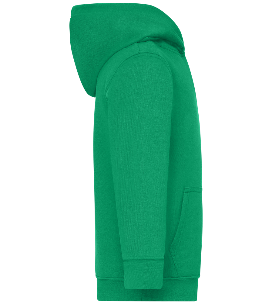 Let's Kick Some Grass Design - Comfort Kids Hoodie_MEADOW GREEN_right
