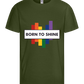 Born to Shine Design - Basic kids t-shirt_ARMY_front