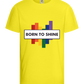 Born to Shine Design - Basic kids t-shirt_LEMON_front