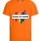 Born to Shine Design - Basic kids t-shirt_ORANGE_front