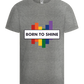 Born to Shine Design - Basic kids t-shirt_ORION GREY_front