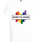 Born to Shine Design - Basic kids t-shirt_WHITE_front