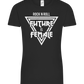 Rock N Roll Future Is Female Design - Comfort women's t-shirt_DEEP BLACK_front