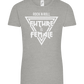 Rock N Roll Future Is Female Design - Comfort women's t-shirt_ORION GREY_front