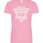 Rock N Roll Future Is Female Design - Comfort women's t-shirt_PINK ORCHID_front