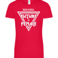 Rock N Roll Future Is Female Design - Comfort women's t-shirt_RED_front