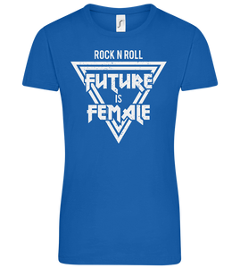 Rock N Roll Future Is Female Design - Comfort women's t-shirt