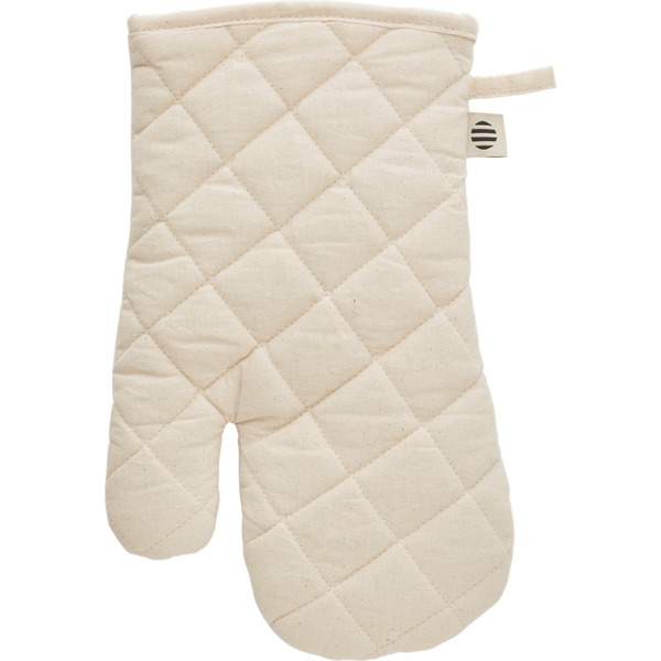 Organic Cotton Oven Glove_BEIGE_front
