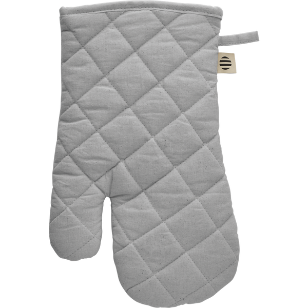 Organic Cotton Oven Glove_GREY_front