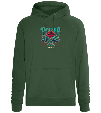 Tattoo Salon NY Design - Comfort unisex hoodie_GREEN BOTTLE_front