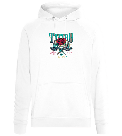 Tattoo Salon NY Design - Comfort unisex hoodie_WHITE_front