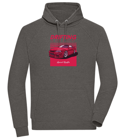 Drifting Not A Crime Design - Comfort unisex hoodie_CHARCOAL CHIN_front