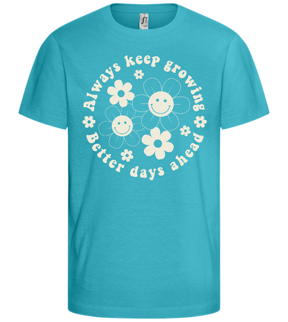 Grow with Happiness Design - Comfort girls' t-shirt_HAWAIIAN OCEAN_front