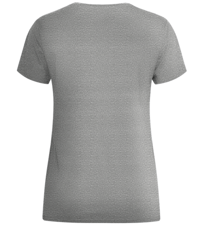 1 Degree Hotter Design - Comfort women's fitted t-shirt_ORION GREY_back