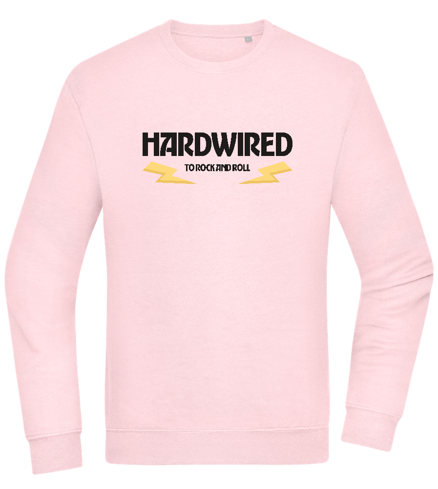 Hardwired Design - Comfort Essential Unisex Sweater_LIGHT PEACH ROSE_front