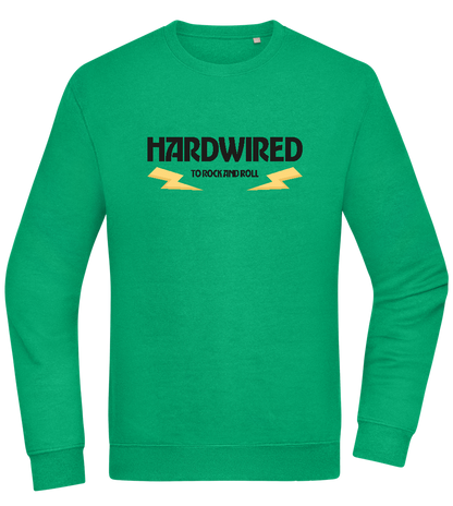 Hardwired Design - Comfort Essential Unisex Sweater_MEADOW GREEN_front