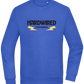 Hardwired Design - Comfort Essential Unisex Sweater_ROYAL_front