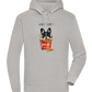 French Fries Design - Premium unisex hoodie_ORION GREY II_front