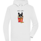 French Fries Design - Premium unisex hoodie_WHITE_front