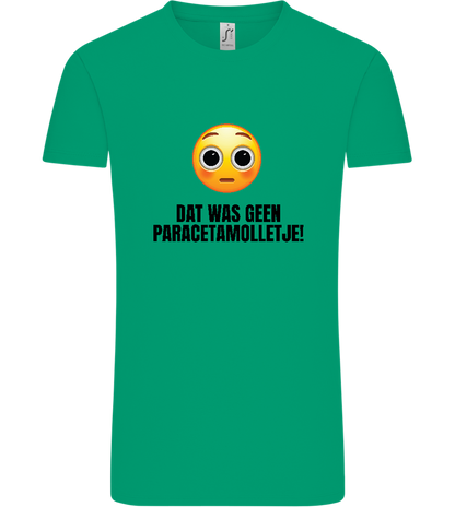 Geen Paracetamolletje Design - Comfort Unisex T-Shirt_SPRING GREEN_front