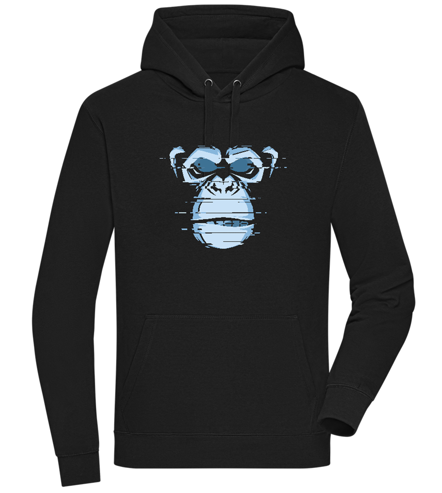 Great Ape Design - Premium unisex hoodie_BLACK_front
