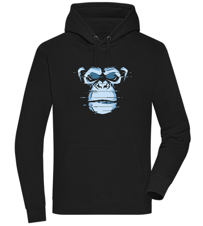 Great Ape Design - Premium unisex hoodie_BLACK_front