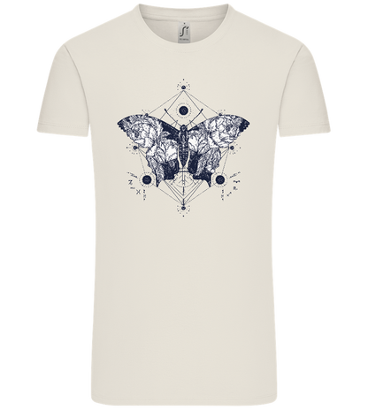 Astrology Butterfly Design - Comfort Unisex T-Shirt_ECRU_front