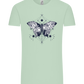 Astrology Butterfly Design - Comfort Unisex T-Shirt_ICE GREEN_front