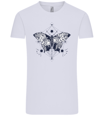 Astrology Butterfly Design - Comfort Unisex T-Shirt_LILAK_front