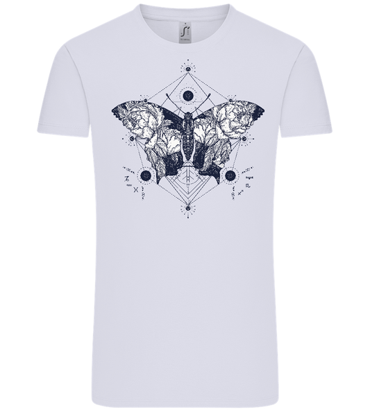 Astrology Butterfly Design - Comfort Unisex T-Shirt_LILAK_front