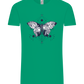 Astrology Butterfly Design - Comfort Unisex T-Shirt_SPRING GREEN_front