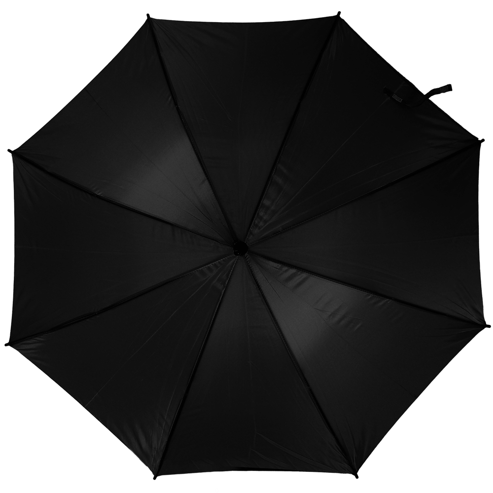 Auto-Open 23-Inch Umbrella_BLACK_front
