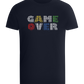 Game Over Pixel Design - Comfort boys fitted t-shirt_FRENCH NAVY_front