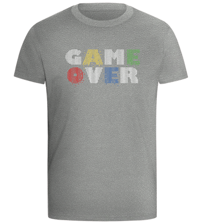 Game Over Pixel Design - Comfort boys fitted t-shirt_ORION GREY_front