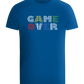 Game Over Pixel Design - Comfort boys fitted t-shirt_ROYAL_front