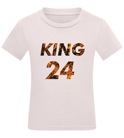 KING 24 Design - Comfort kids fitted t-shirt_LIGHT PINK_front