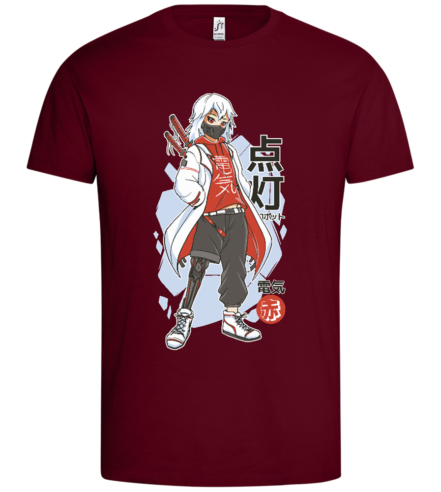 Techwear Rebel Design - Premium men's t-shirt_CHILE_front