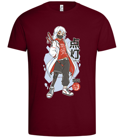 Techwear Rebel Design - Premium men's t-shirt_CHILE_front