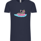 Drink And Chill Design - Comfort Unisex T-Shirt_FRENCH NAVY_front