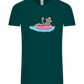 Drink And Chill Design - Comfort Unisex T-Shirt_GREEN EMPIRE_front