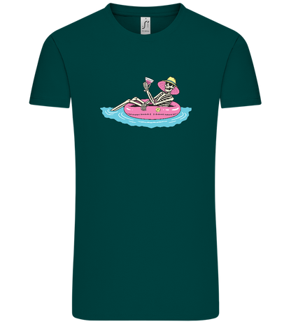 Drink And Chill Design - Comfort Unisex T-Shirt_GREEN EMPIRE_front