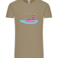 Drink And Chill Design - Comfort Unisex T-Shirt_KHAKI_front