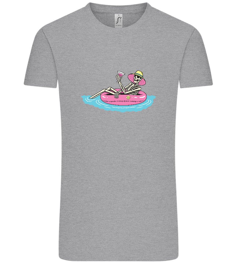 Drink And Chill Design - Comfort Unisex T-Shirt_ORION GREY_front