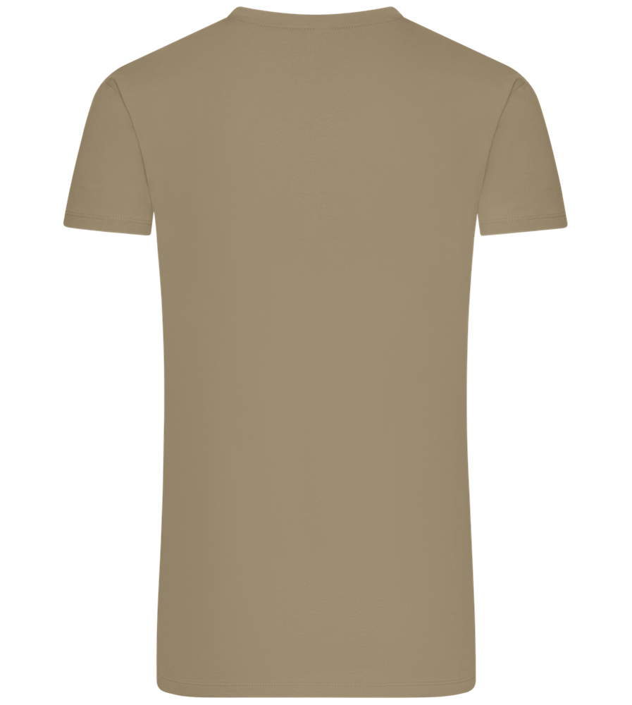 Drink And Chill Design - Comfort Unisex T-Shirt_KHAKI_back